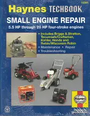 Haynes TechBook Manual: Small Engine Repair 5.5HP-20HP For Stroke Engines.