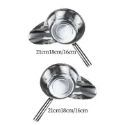 Stainless Steel French Fry Scoop Popcorn Scoop Utility Scoop Chip Popcorn Bagger