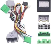 Car 16PIN Android Audio Power Radio Wire Harness with Canbus Box Car Accessories Compatible for Volvo XC90 2008-2013