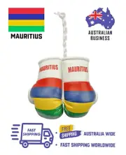 MAURITIUS / MAURITIAN Flag Mini Gloves Ornament Car hanging gloves