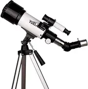 Kids Telescope for Adults Astronomy Beginners,70mm Aperture 300mm AZ Mount Astronomical Refracting Telescope,1.5X Erecting Eyepiece 3X Barlow Lens