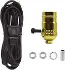 Lamp Light Kit, Repair or Rewiring Table Lamp Kit, 3 Way Socket and 8 Foot Match