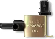 Alrens N75 Turbo Boost Pressure Control Solenoid Valve,058906283C Car Control Valve Solenoid Valve for VW Bora Golf Jetta Beetle Passat for A-UDI A3 A4