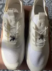 Carvela Kurt Geiger Carvela'Sprint Toggle Fabric Trainers Size Uk 6 Euro39 White
