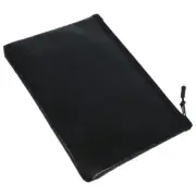 Fireproof File Bag Important Document Holder Multipurpose Zipper Pouch Office