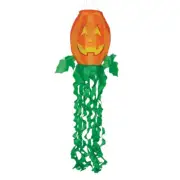 40" x 18" JACK O'LANTERN 3D Windsock wind garden décor, In the Breeze ITB-4998
