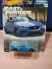 HOT WHEELS PREMIUM FAST & FURIOUS JAGUAR XE SV PROJECT B FULL FORCE REAL RIDERS