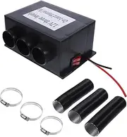 iplusmile 1 Set Car Hot Air Blower High Power Vehicle Defroster Quick Heating Low Noise for Winter Driving Defrosting Windscreens Demisting Windows