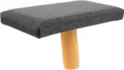 Luxshiny Yoga Kneeling Chair Meditation Bench Portable Stool Zen Bench Seiza Chair Height Adjustable Comfortable for Meditation Grey