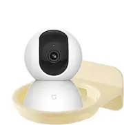 Wall Mounted Monitor Holder | Round Wall Mounted Holder Bracket Camera Holder Shelf,Floating Storage Shelf No Drilling Space-Saving Wall Shelf for Monitor