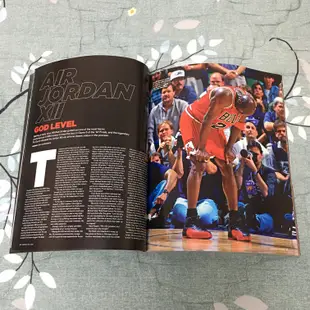 全新SLAM籃球雜誌Air Jordan 12 13 14球鞋特輯 ~ 1 11 Bred 黑紅 黑頭 芝加哥 公牛王朝