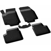 Floor Mats for Honda Civic Sedan 2016-2021 All Weather Molded Protection Rubber (for: Honda Civic)