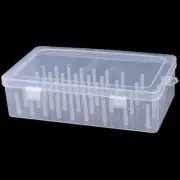 New Sewing Thread Box 42 Pieces Spools Bobbin Carrying Case Container Holder Cra