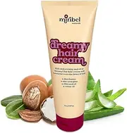 Miribel Naturals Dreamy Hair Cream | Moisturizing Hair Cream for Brittle, Frizzy and Dry Hair | Use as Rinse-Out or Leave-In | Light Scent | Vegan and Cruelty-Free