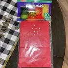 Light Styles Luminarias Fire Retardant Paper Bags Snowflake Red 10 Bags