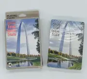 Sealed Jefferson National Expansion Memorial ~ Playing Cards St. Louis, Missouri