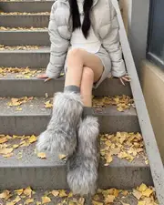 Hollywood Fur Boots