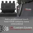 E-CRAFTER REAR SEAT COVERS TAILORED INC EMBROIDERY (2024 ONWARDS) 416 BEM