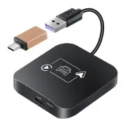 Car Play Wireless Adapter 2 IN 1 Carplay Adapter Plug&Play USB Converter Carp...