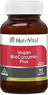 NUTRIVITAL Biocurcumin Plus - Vegan 60 Caps