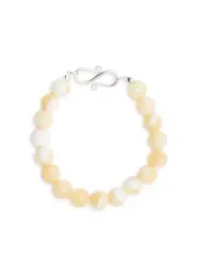 Lie Studio The Zoe Beaded Bracelet - Yellow - One Size One Size