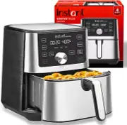 Air Fryer 6-in-1 Crisps Broils Roasts Bakes Reheats Stainless Steel Non-Stick