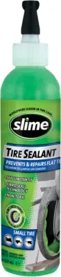 NEW Slime Tire Sealant Prevents & Repairs Flat Tires for Small Tires