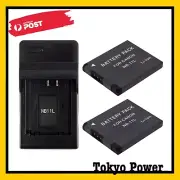 2 Battery /LE Charger For Canon NB-11L NB-11LH CB-2LD CB-2LDE CB-2LF CB-2LFE NEW