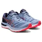 ASICS Women's Gel-Nimbus 23 Running Shoes, 12.5, Mist/Blazing Coral