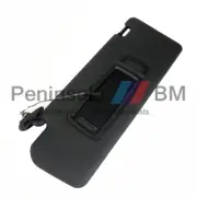 BMW Sun Visor Left Schwarz E70 X5 Genuine 51168037381