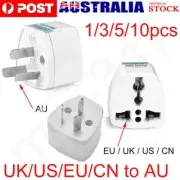 1/3/5/10x AU Universal Power Plug Adapter Outlet Converter UK/US/EU/CN to AU