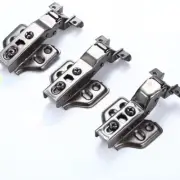4pcs Soft Closing Hydraulic Hinges Steel Buffer Damper for Aluminum Frame Tool