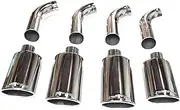 8Pcs Exhaust Muffler Tip Tips Compatible For Mercedes Benz W464 G500 G550 G63 G Class 2016-2019 Car Engine Replacement Parts