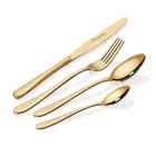 NEW Stanley Rogers Albany Gold Cutlery Set 24 Piece