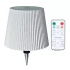Wireless Bottle Lamp Cordless Desk Lamp for Living Room Bedroom (White) HOT