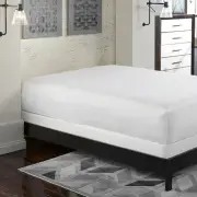 New Purecare Reversatemp Cool/Warm Temperature White Mattress Protector