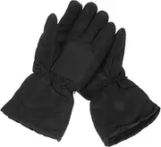 1Pair Winter Heated Gloves Windproof Thermal Mittens for Skiing Outdoor Sports Comfortable Soft Battery Powered with Independent Battery Boxes Hand