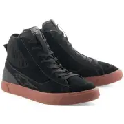 Stated Black Gum Motorcycle Riding Shoes