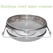 Reusable Mesh Double-Layer Honey Strainer Stainless Steel Screen Honey Filters
