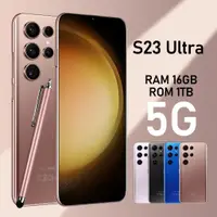 在飛比找蝦皮購物優惠-【台灣現貨】s23 ultra 安卓手機 4G手機  16+