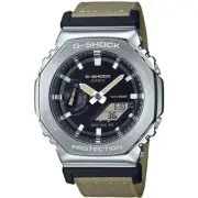 Casio GM-2100C-5AJF G-SHOCK ANALOG-DIGITAL Men Watch Khaki Cloth GM-2100C-5A
