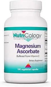 Magnesium Ascorbate,Vegicaps, 100-Count