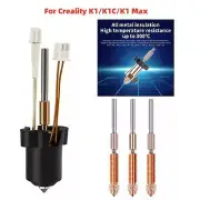 3D Printers Parts for Creality K1/K1C/K1 Max Hotend Kit Extruder 0.4mm Nozzle