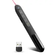 Presentation Clicker PowerPoint Clicker with Laser Pointer Wireless Presenter...