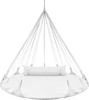 Sorbus 56" Stylish Hanging Swing Nest - Premium Cotton Double Hammock Daybed ...