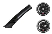 SAAS pillar pod boost/vacuum voltmeter gauges for Mitsubishi Triton MN No SRS