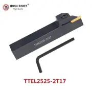 1P TTEL2525-2T17 CNC Lathe Turning Tool Tool External Grooving Tool Holder TDC2