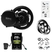 [EU DIRECT] BAFANG BBS02B 48V 500W Mid-Motor Conversion Kit Electric Bike Kits with C010 Display Screen 36/42/46/52T Cha