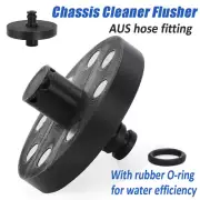 Chassis Cleaner Flusher High Pressure Spouts Hose Fitting AUS Kit +Rubber O-ring