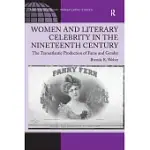 WOMEN AND LITERARY CELEBRITY IN THE NINETEENTH CENTURY: THE TRANSATLANTIC PRODUCTION OF FAME AND GENDER